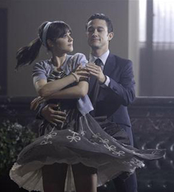 Joseph Gordon-Levitt and Zooey Deschanel