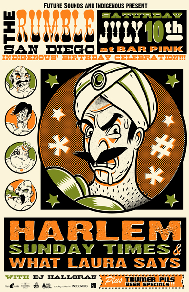 July Rumble Poster