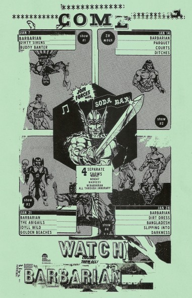 Barbarian residency Barbarian residency
