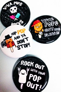 Viva Pops Buttons