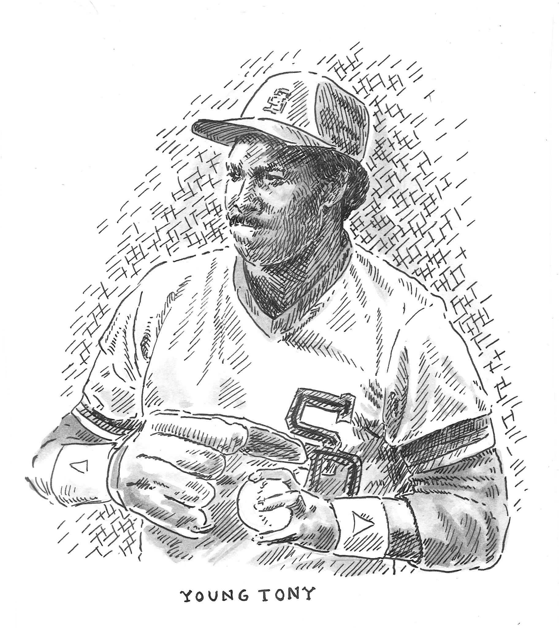 Tony Gwynn 1960 â€“ 2014 - owl and bear