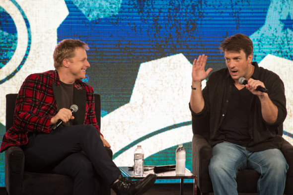 Alan Tudyk and Nathan Fillion