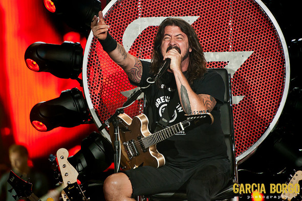 Dave Grohl of the Foo Fighters by Sylvia Borgo